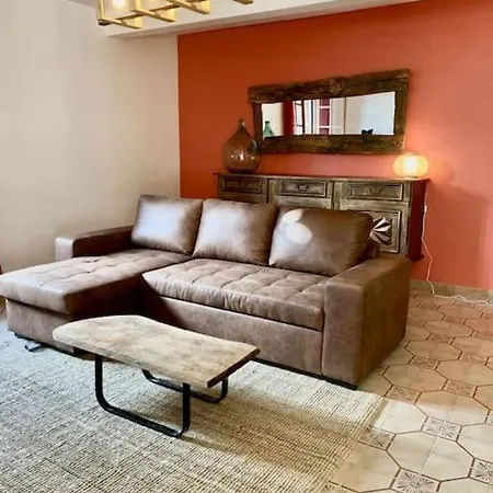 Rez De Maison/jacuzzi Prive/patio Fleuri Appartement Olivese